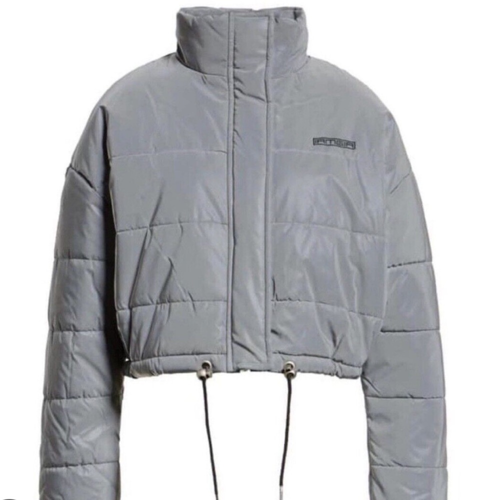 I.AM.GIA Reflective Crop Puffer Jacket